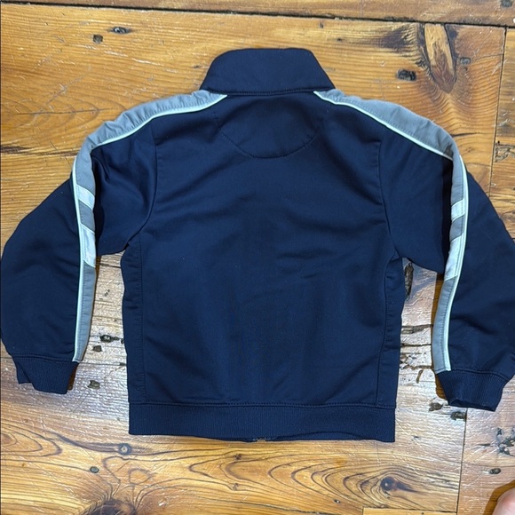Nike Navy Blue Zip Up Jacket with Gray Lining Toddler size 3T - Picture 7 of 7